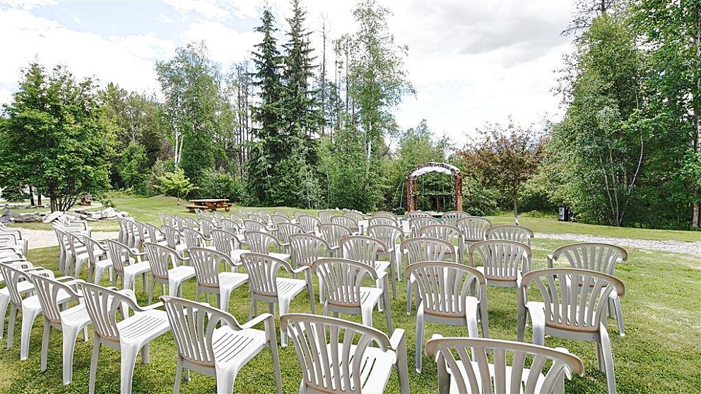 BW Outdoor Wedding Ceremony